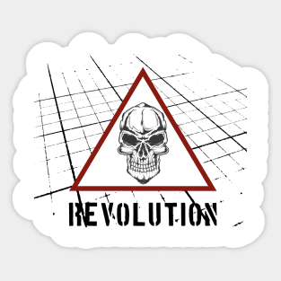 Revolution sign Sticker